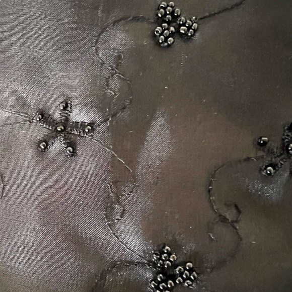 Claire's Vintage Y2K Black Beaded Mini Bag - Picture 4 of 4